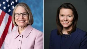 Miller-Meeks, Bohannan spar over taxes, tariffs in heated debate